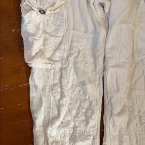 DaNang white cargo pants
